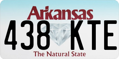 AR license plate 438KTE