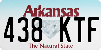 AR license plate 438KTF