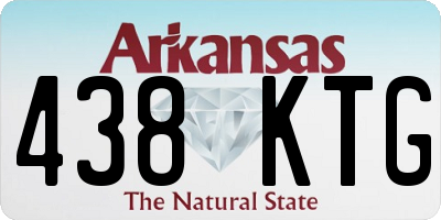 AR license plate 438KTG