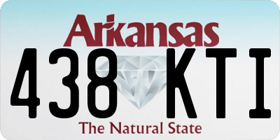 AR license plate 438KTI