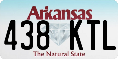 AR license plate 438KTL