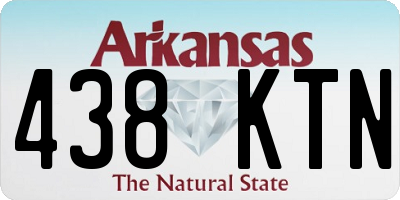 AR license plate 438KTN
