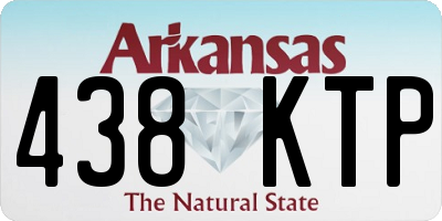 AR license plate 438KTP