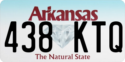 AR license plate 438KTQ