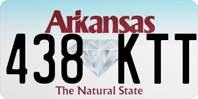 AR license plate 438KTT