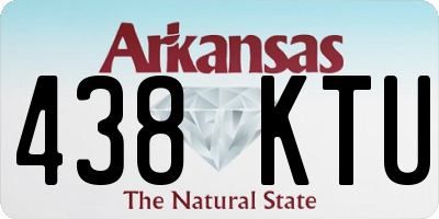 AR license plate 438KTU