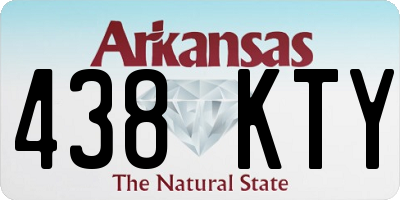 AR license plate 438KTY