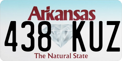 AR license plate 438KUZ