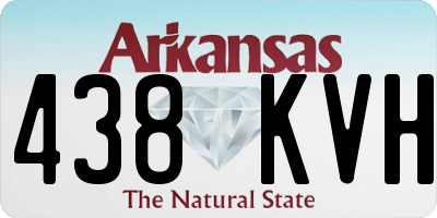 AR license plate 438KVH