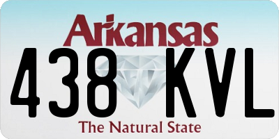 AR license plate 438KVL