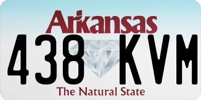 AR license plate 438KVM