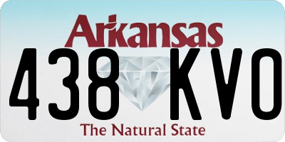 AR license plate 438KVO