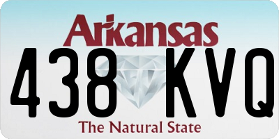 AR license plate 438KVQ