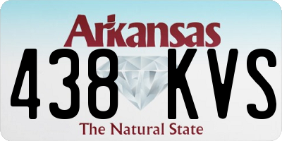 AR license plate 438KVS