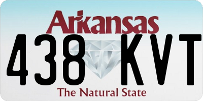 AR license plate 438KVT