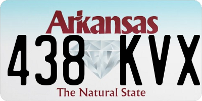 AR license plate 438KVX
