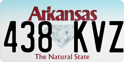 AR license plate 438KVZ