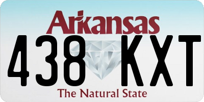 AR license plate 438KXT