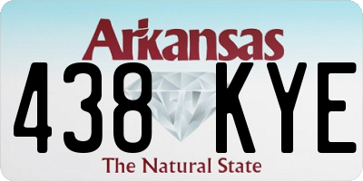 AR license plate 438KYE