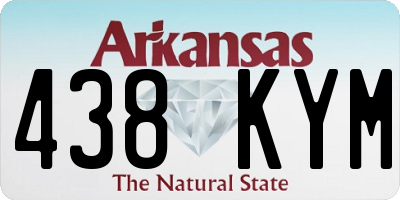 AR license plate 438KYM