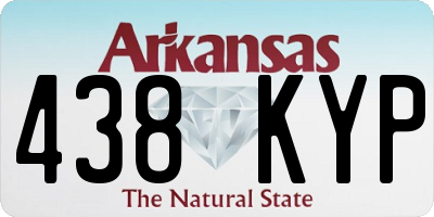 AR license plate 438KYP