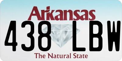 AR license plate 438LBW