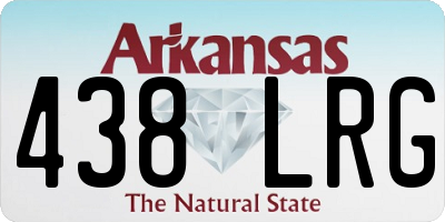 AR license plate 438LRG
