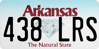 AR license plate 438LRS