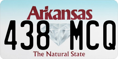 AR license plate 438MCQ