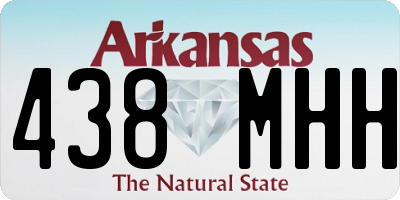 AR license plate 438MHH