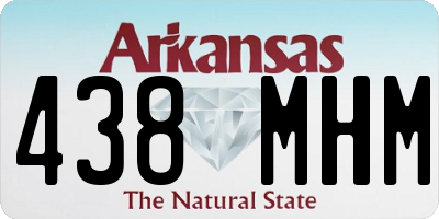 AR license plate 438MHM