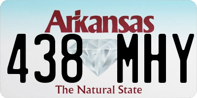 AR license plate 438MHY