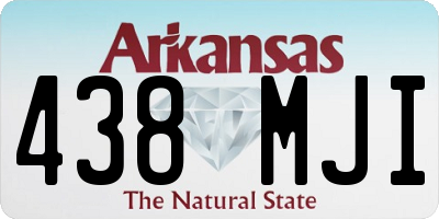 AR license plate 438MJI