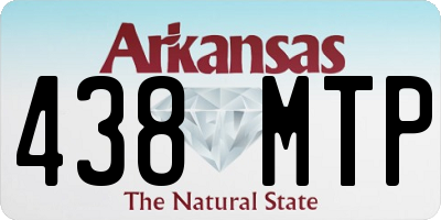 AR license plate 438MTP