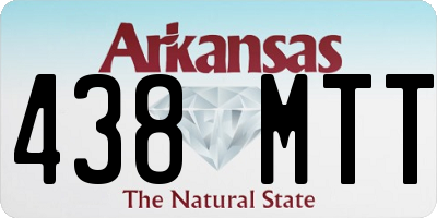 AR license plate 438MTT