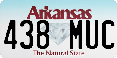 AR license plate 438MUC