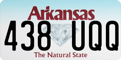 AR license plate 438UQQ