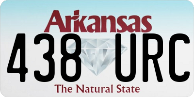AR license plate 438URC