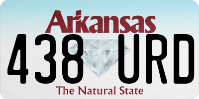 AR license plate 438URD