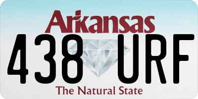 AR license plate 438URF