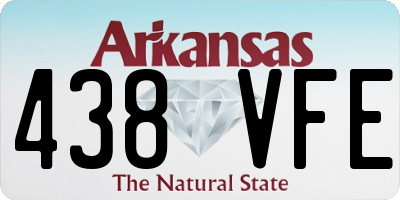 AR license plate 438VFE