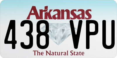 AR license plate 438VPU