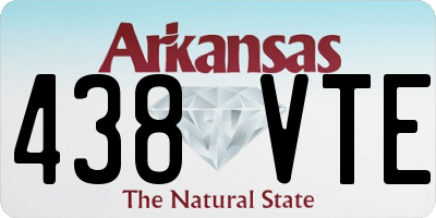 AR license plate 438VTE