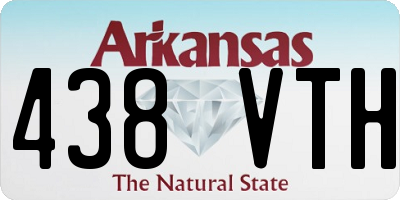 AR license plate 438VTH