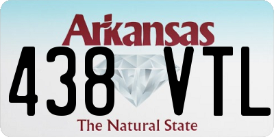 AR license plate 438VTL