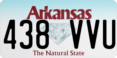 AR license plate 438VVU