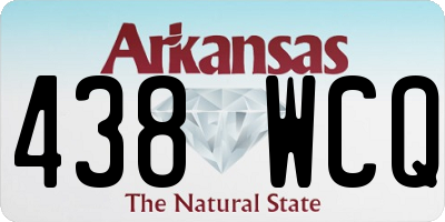 AR license plate 438WCQ