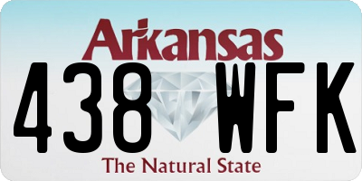 AR license plate 438WFK