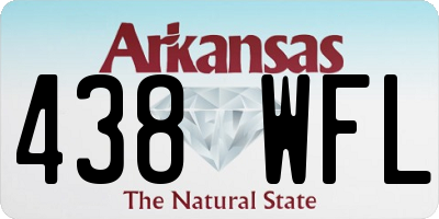AR license plate 438WFL