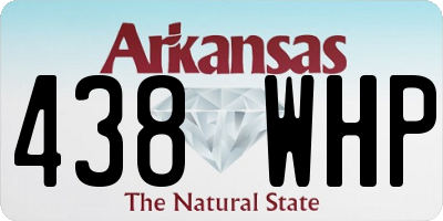 AR license plate 438WHP